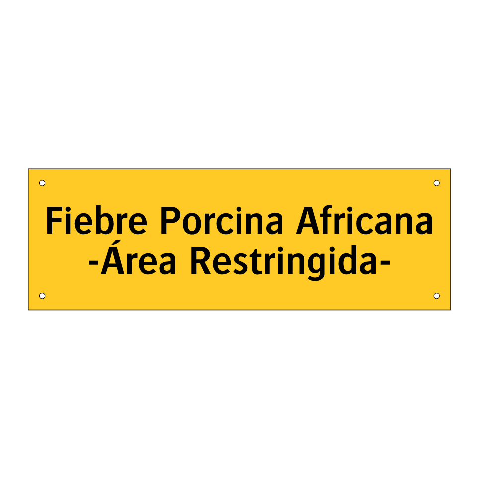 Fiebre Porcina Africana -Área Restringida-