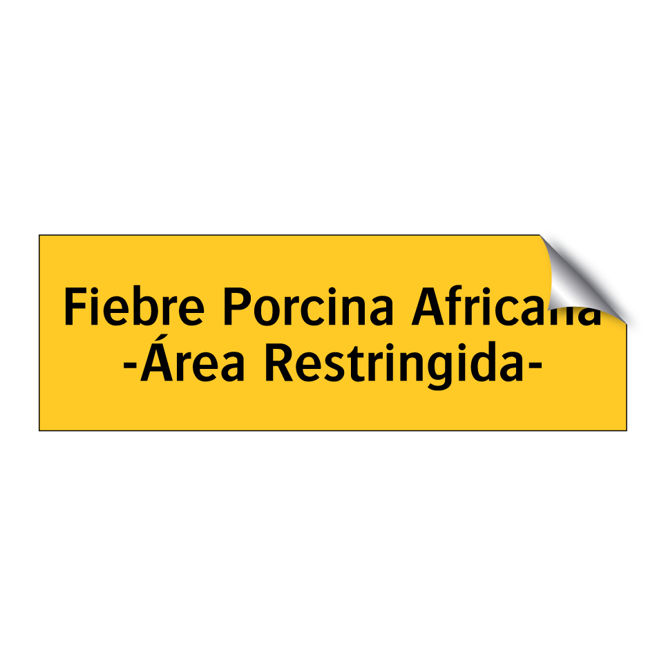 Fiebre Porcina Africana -Área Restringida-