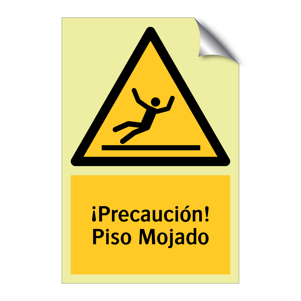 ¡Precaución! Piso Mojado