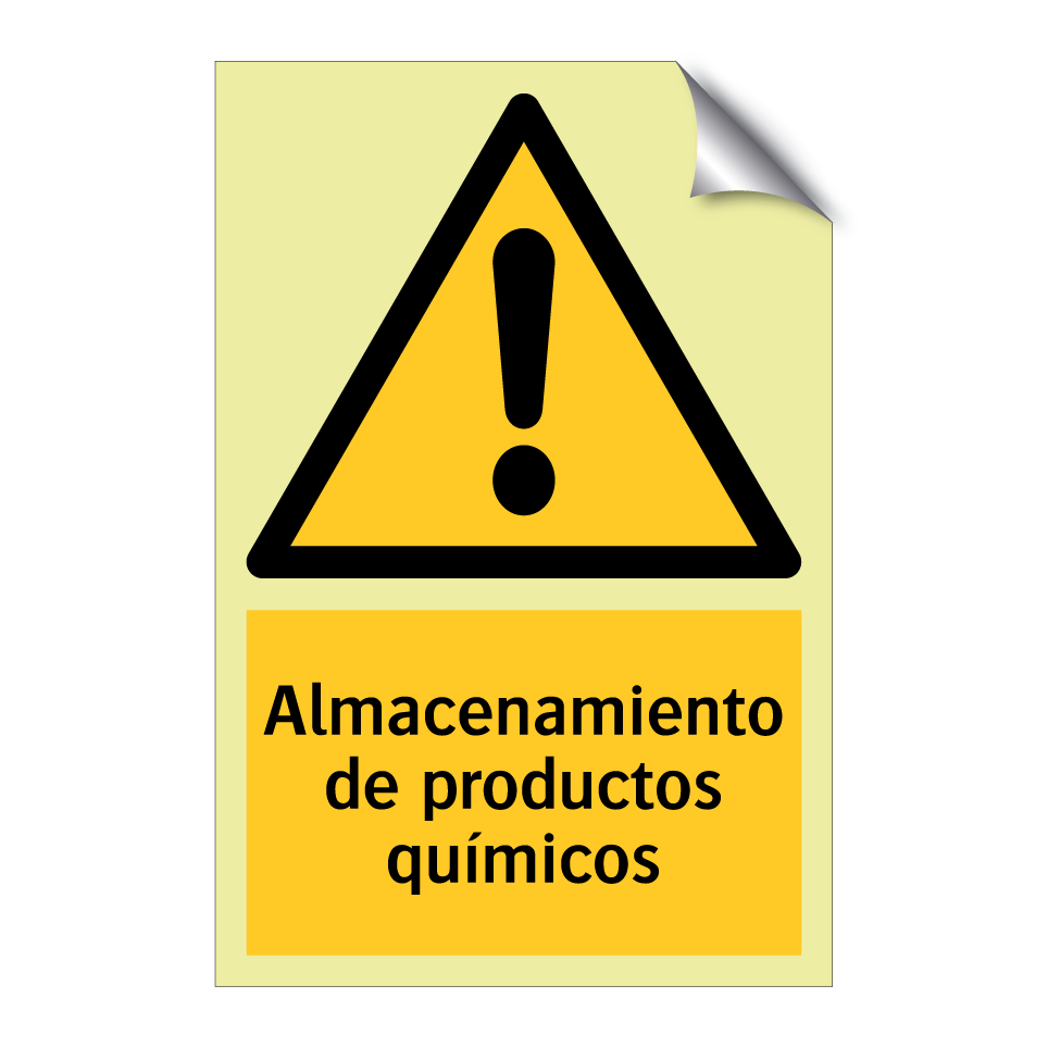 Almacenamiento de productos químicos