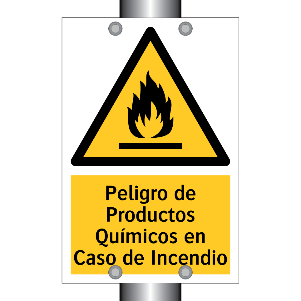 Peligro de Productos Químicos en Caso de Incendio