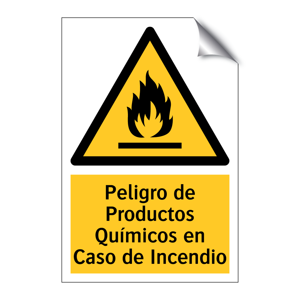 Peligro de Productos Químicos en Caso de Incendio