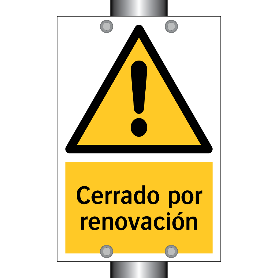 Cerrado por renovación