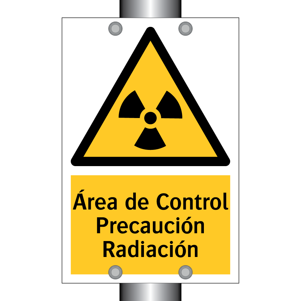 Área de Control Precaución Radiación