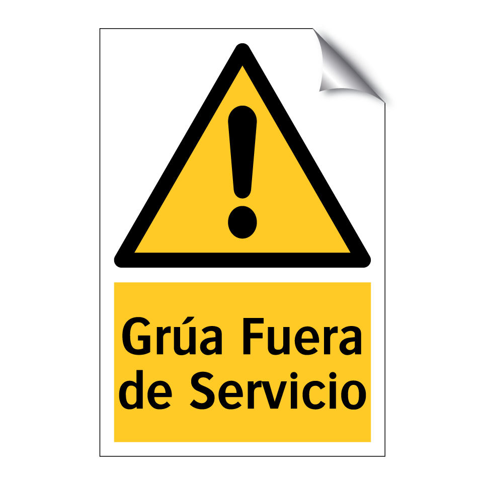 Grúa Fuera de Servicio