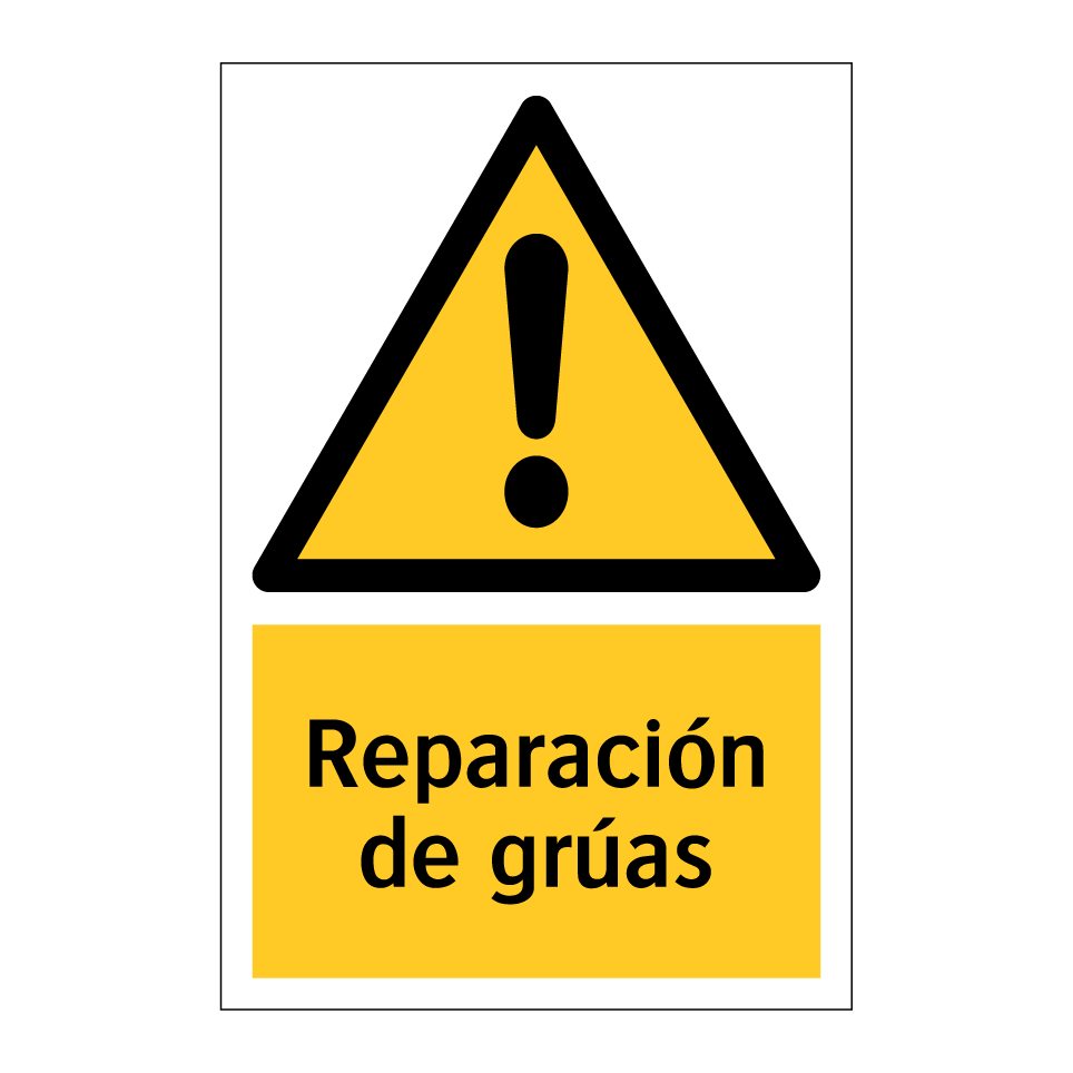 Reparación de grúas