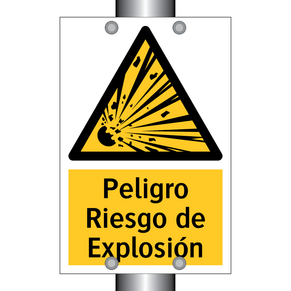 Peligro Riesgo de Explosión