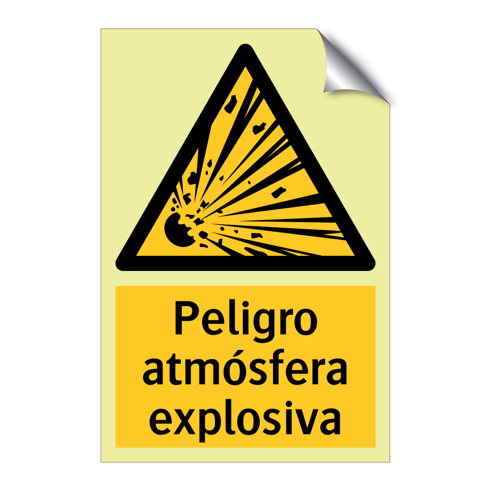 Peligro atmósfera explosiva