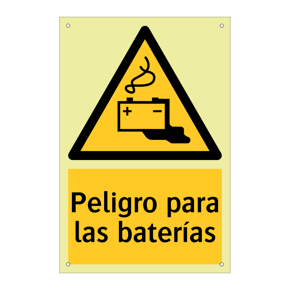 Peligro para las baterías