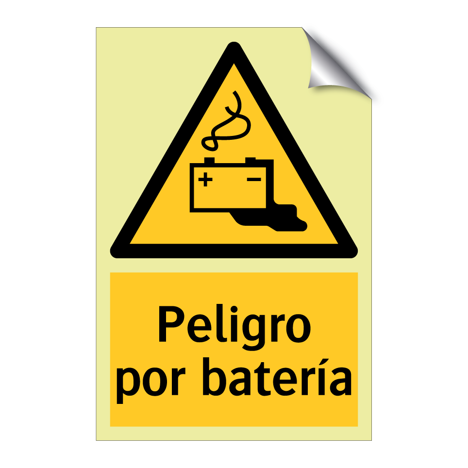 Peligro por batería