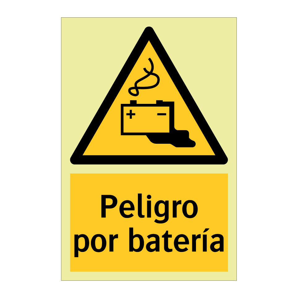 Peligro por batería