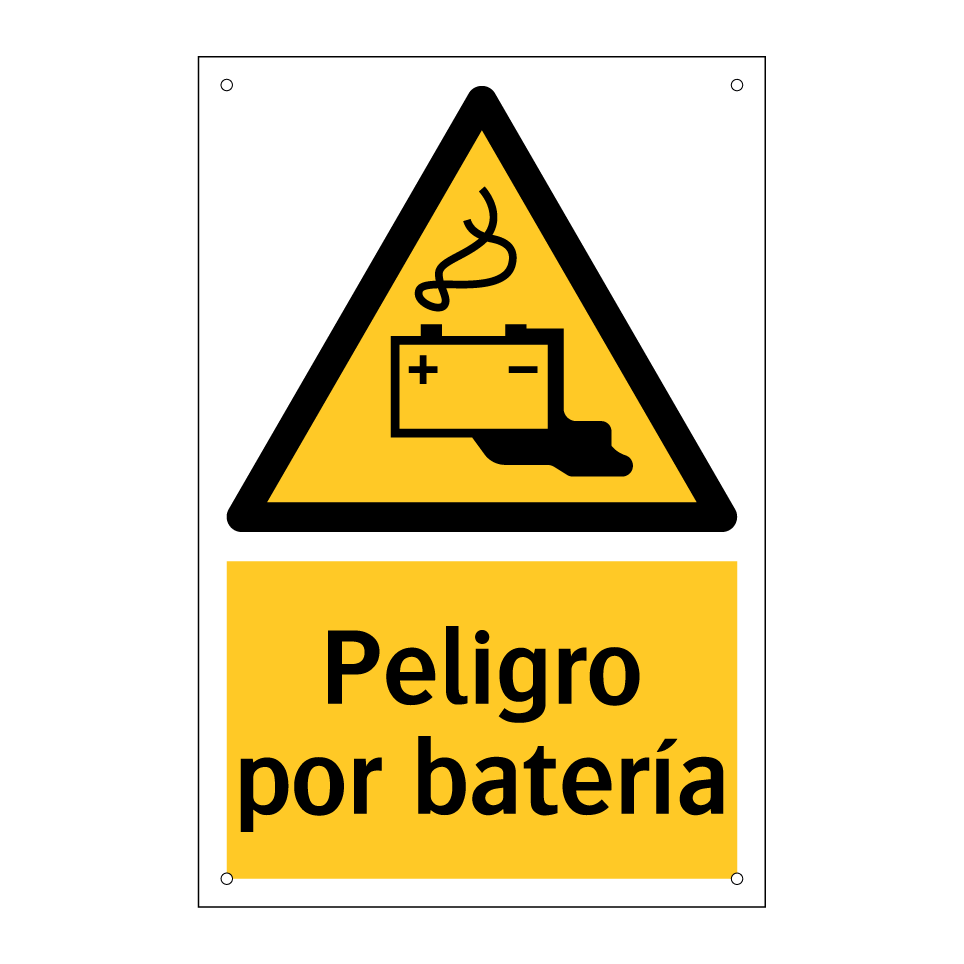 Peligro por batería