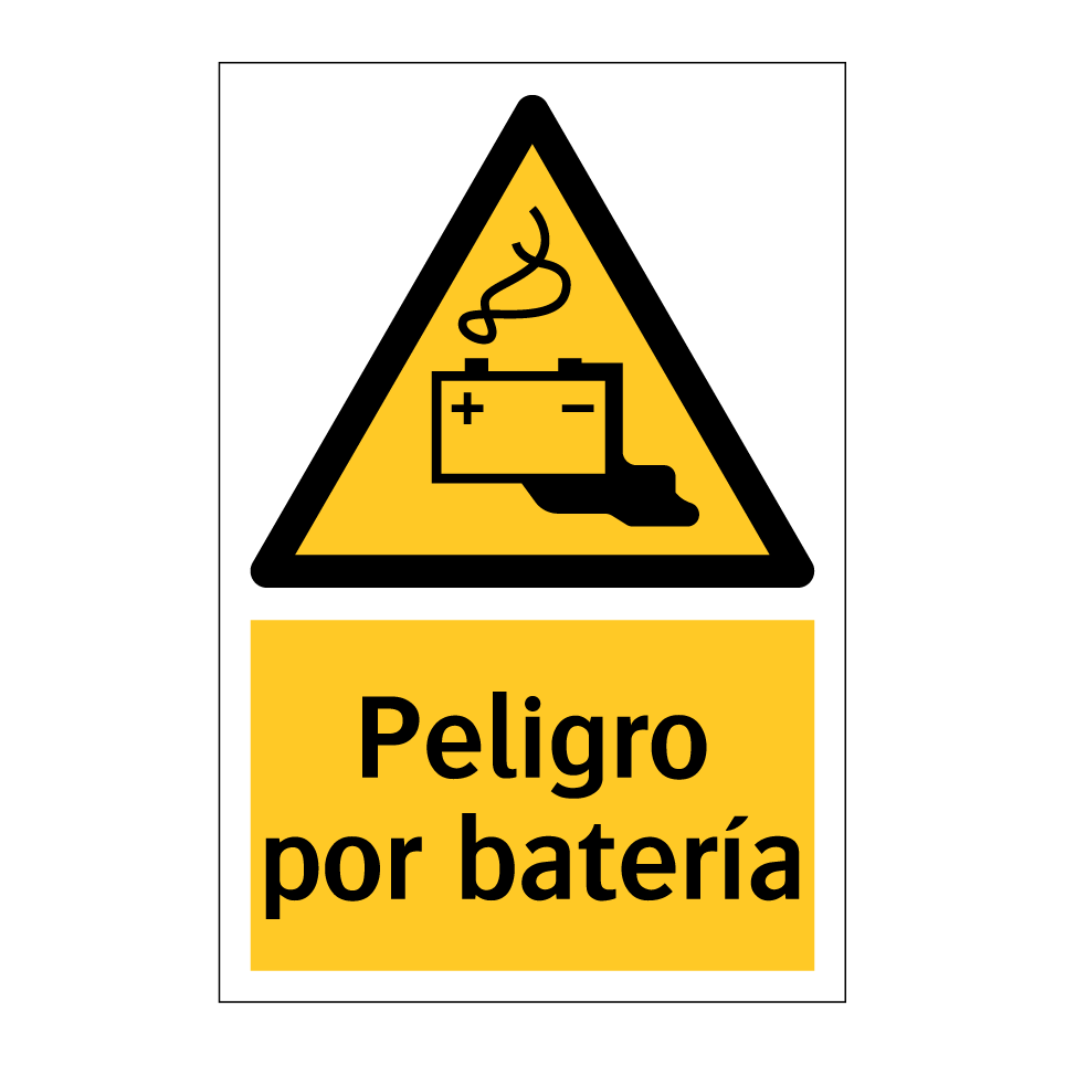 Peligro por batería