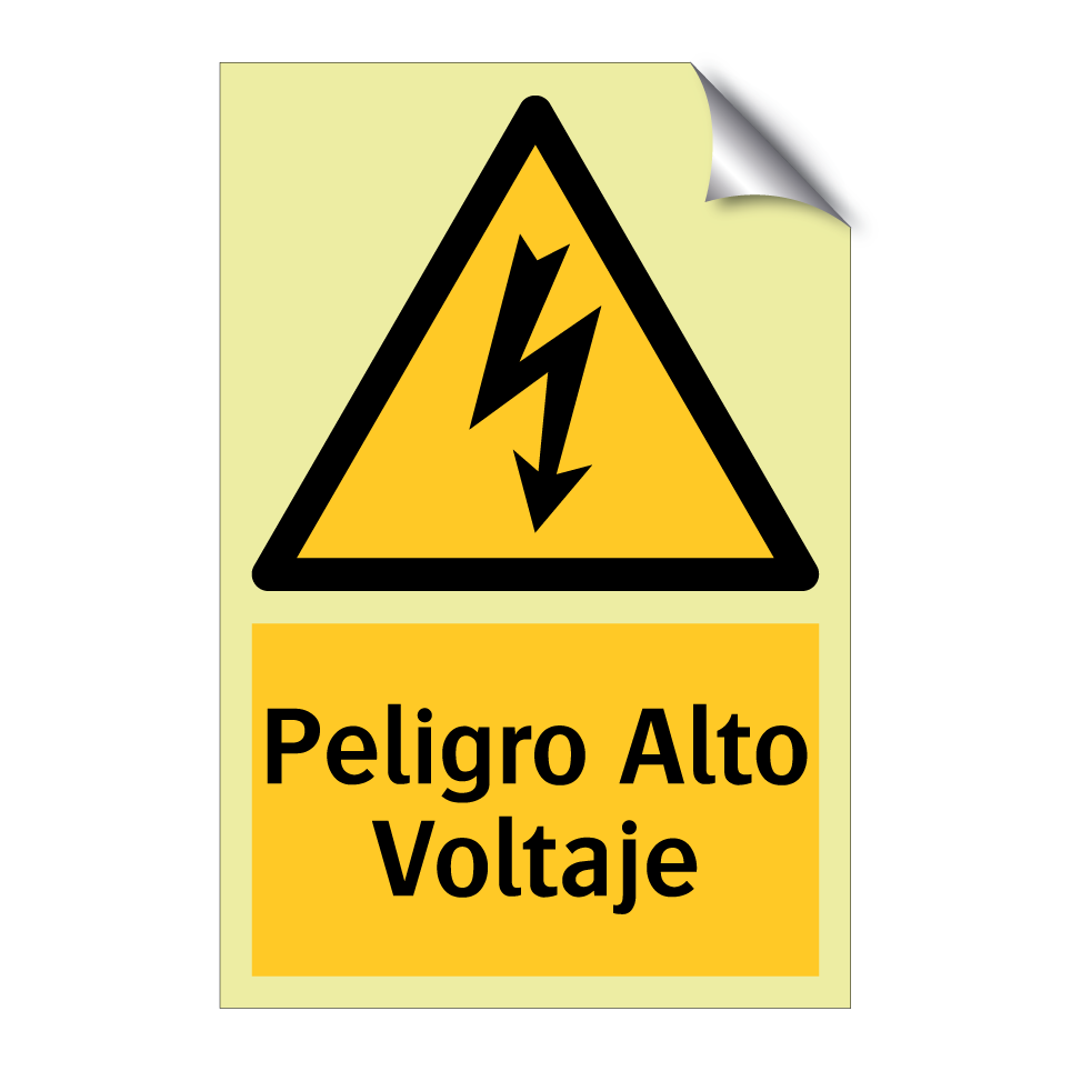 Peligro Alto Voltaje