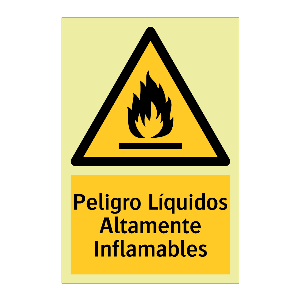 Peligro Líquidos Altamente Inflamables