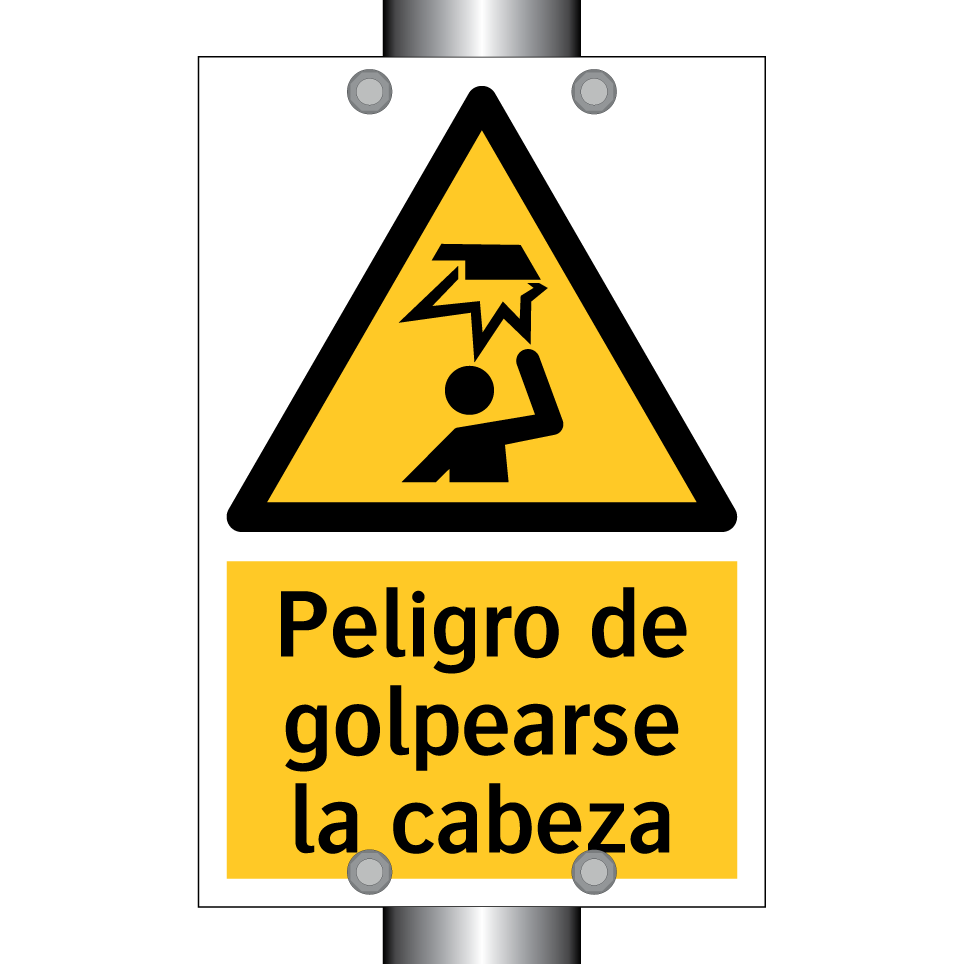 Peligro de golpearse la cabeza
