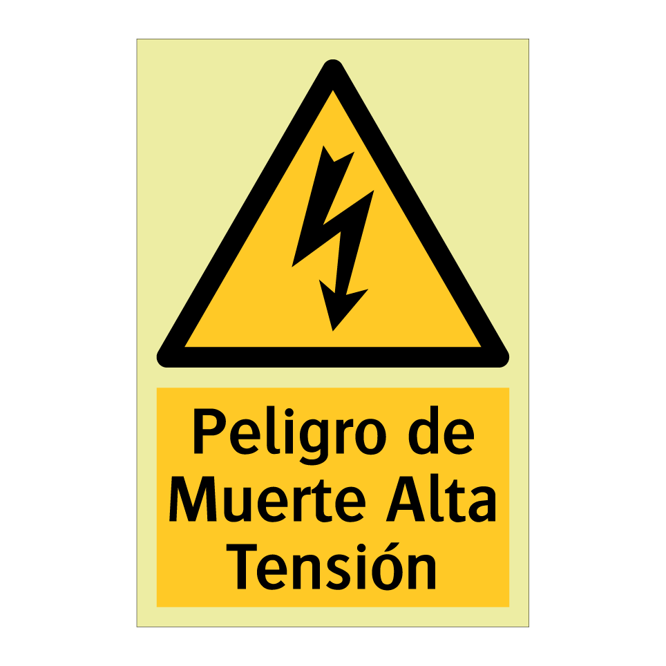 Peligro de Muerte Alta Tensión