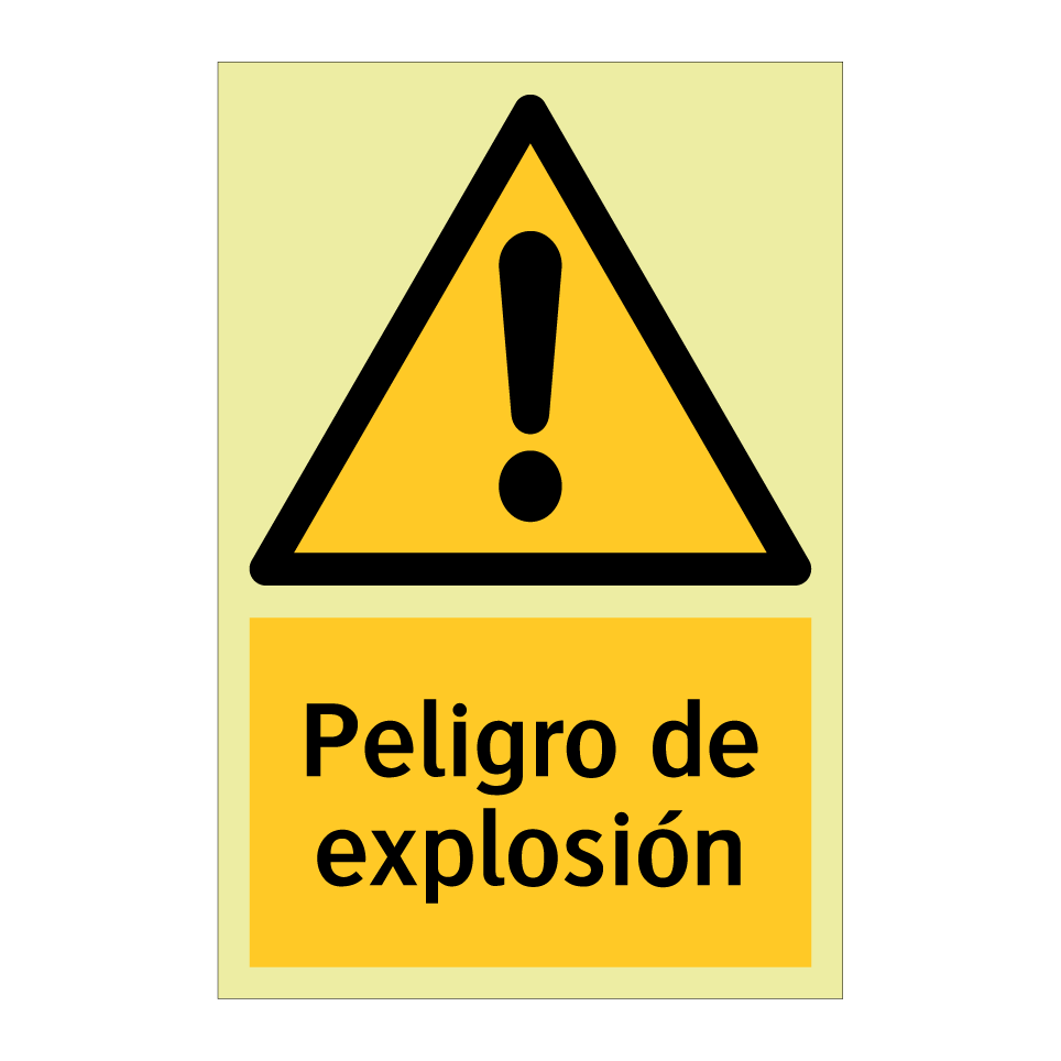 Peligro de explosión