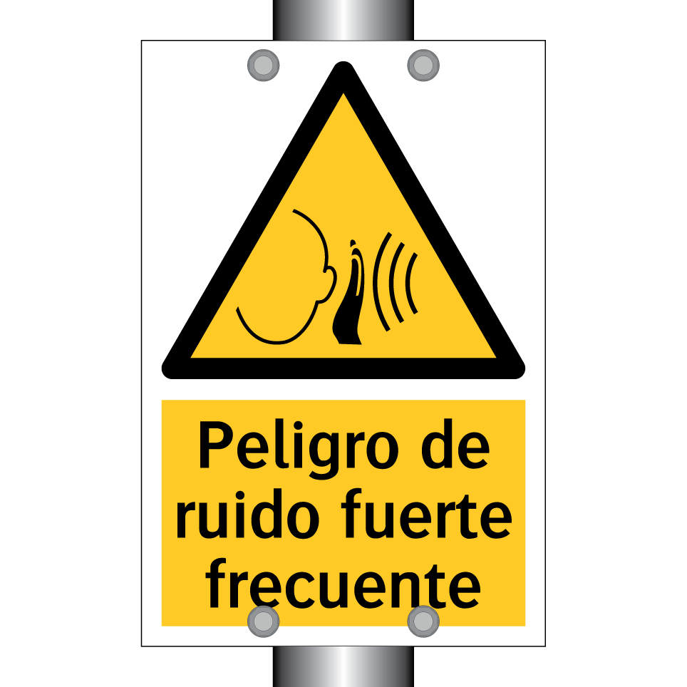 Peligro de ruido fuerte frecuente