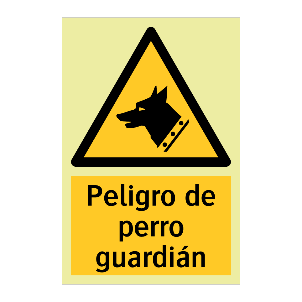 Peligro de perro guardián