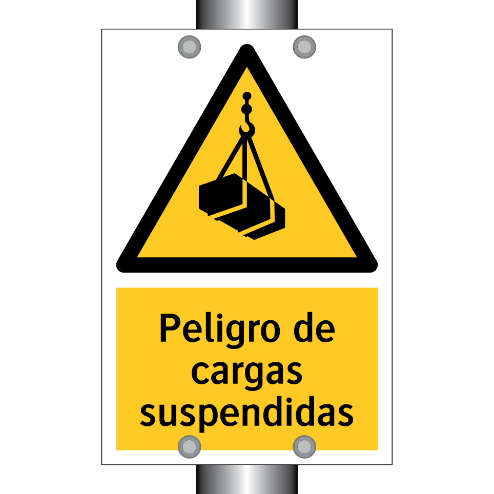 Peligro de cargas suspendidas