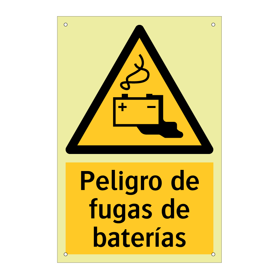 Peligro de fugas de baterías