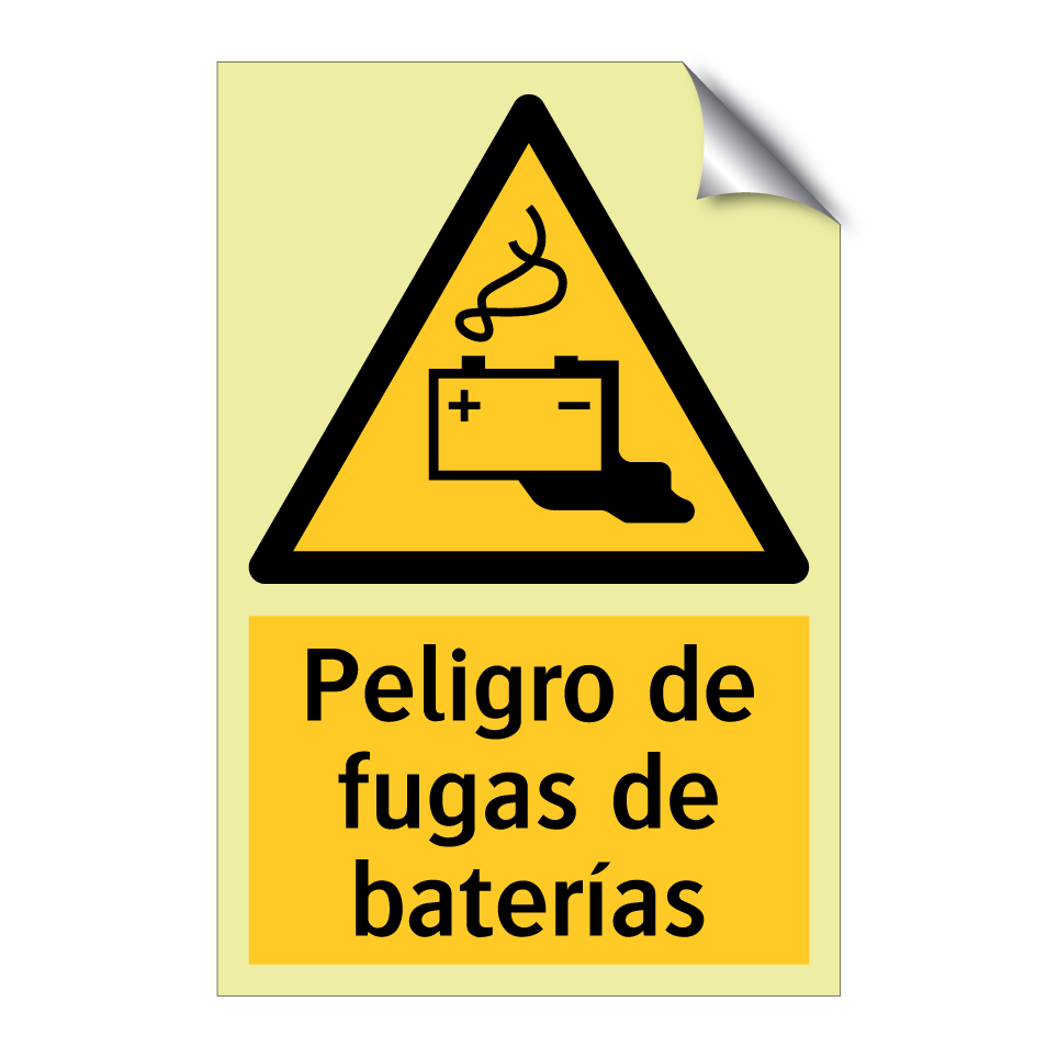 Peligro de fugas de baterías