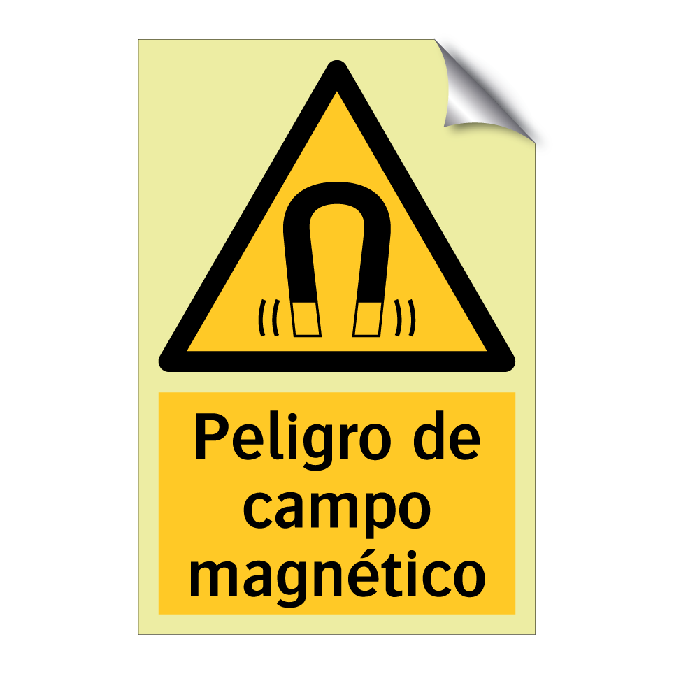 Peligro de campo magnético