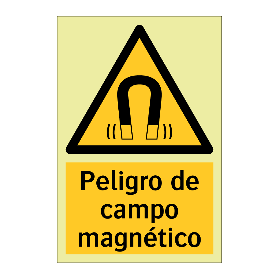 Peligro de campo magnético