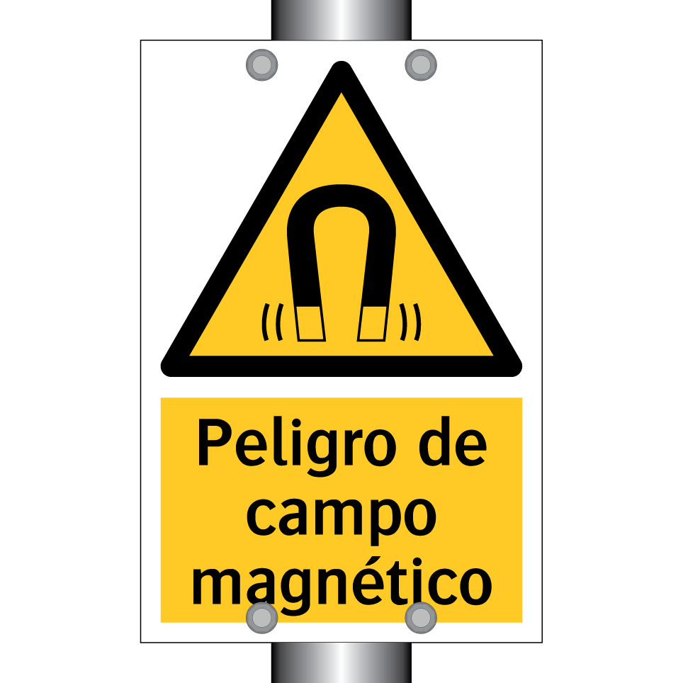 Peligro de campo magnético