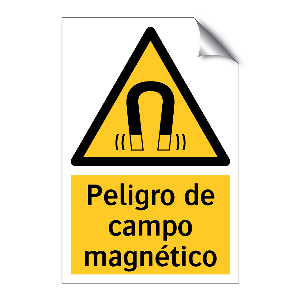 Peligro de campo magnético