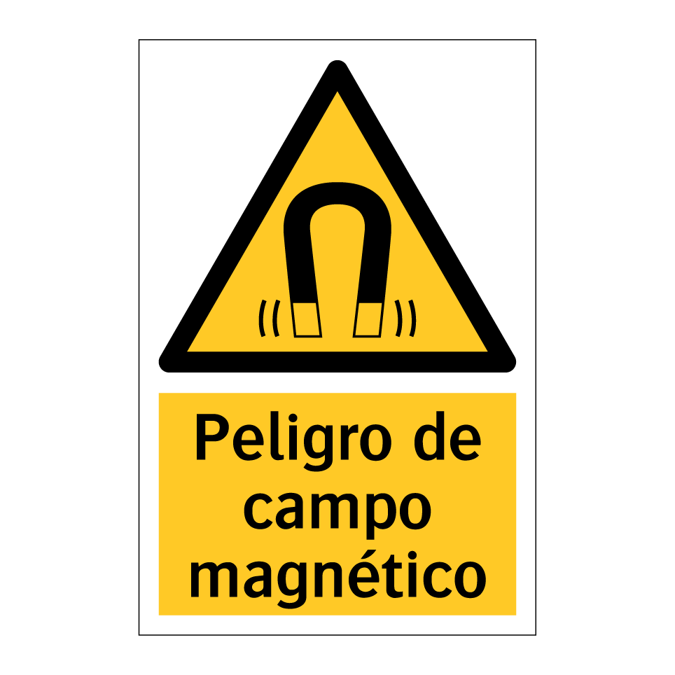 Peligro de campo magnético