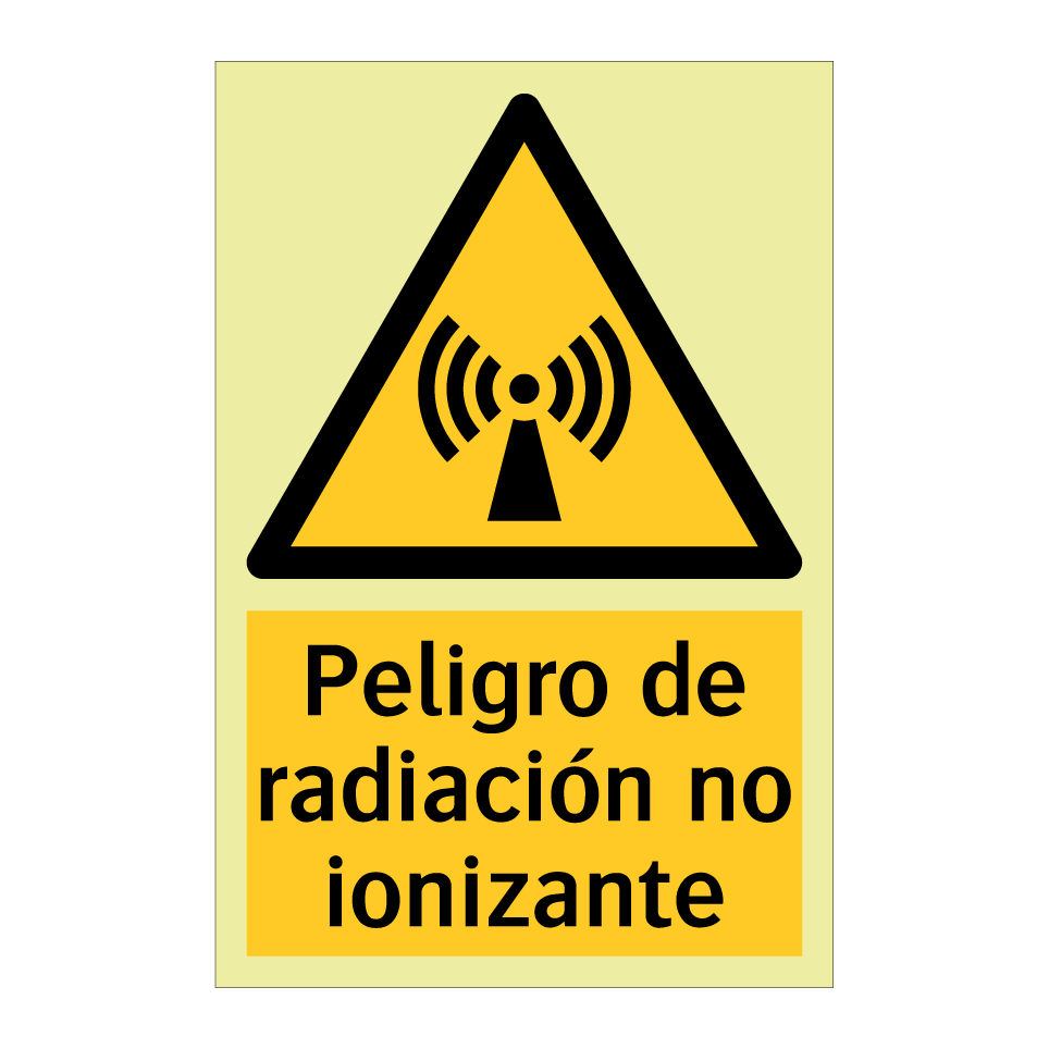 Peligro de radiación no ionizante