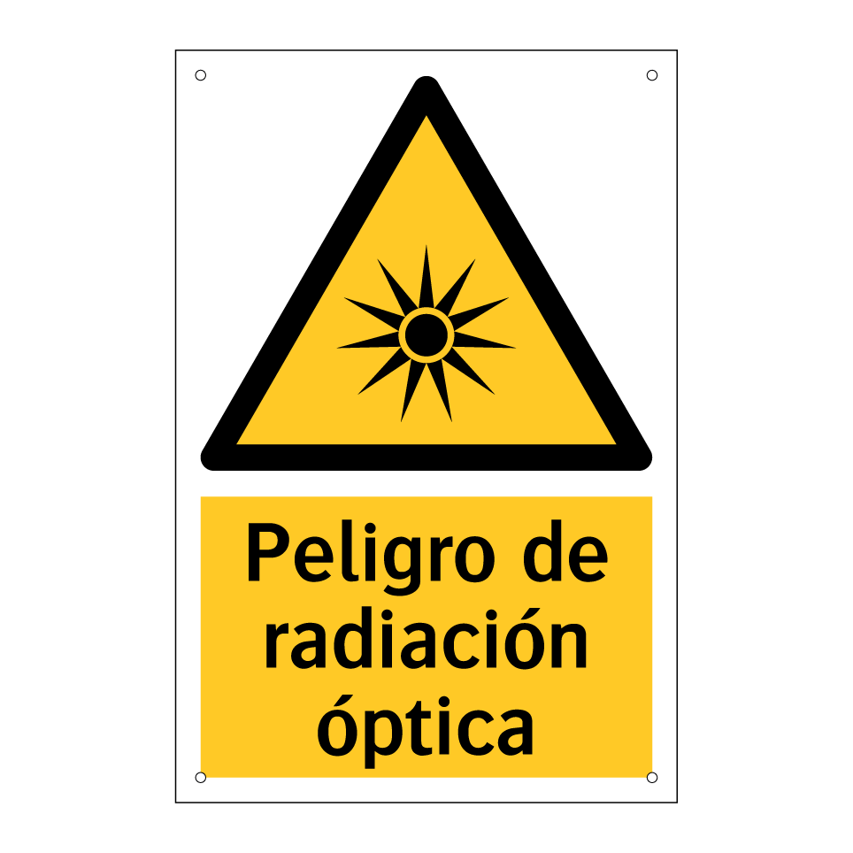 Peligro de radiación óptica