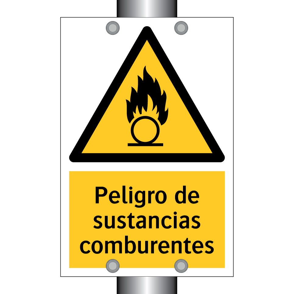 Peligro de sustancias comburentes