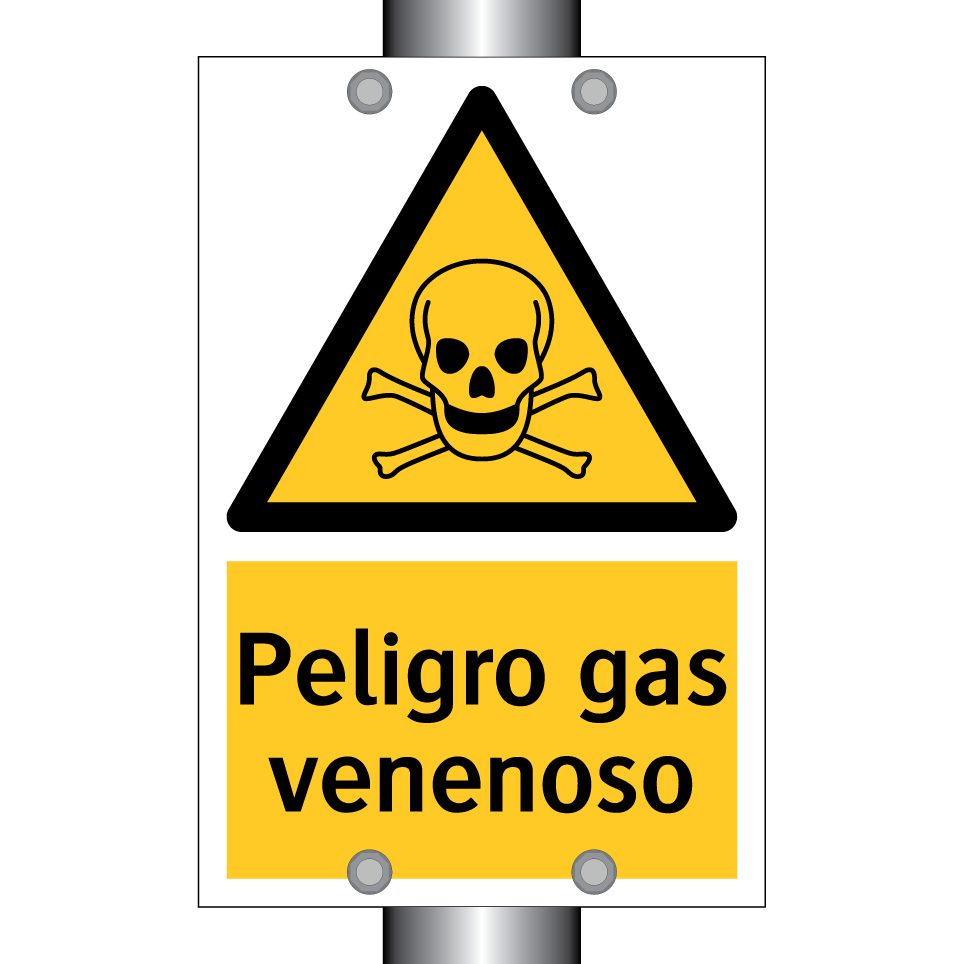 Peligro gas venenoso