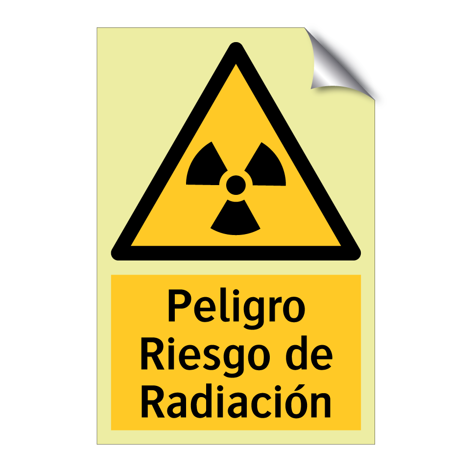 Peligro Riesgo de Radiación