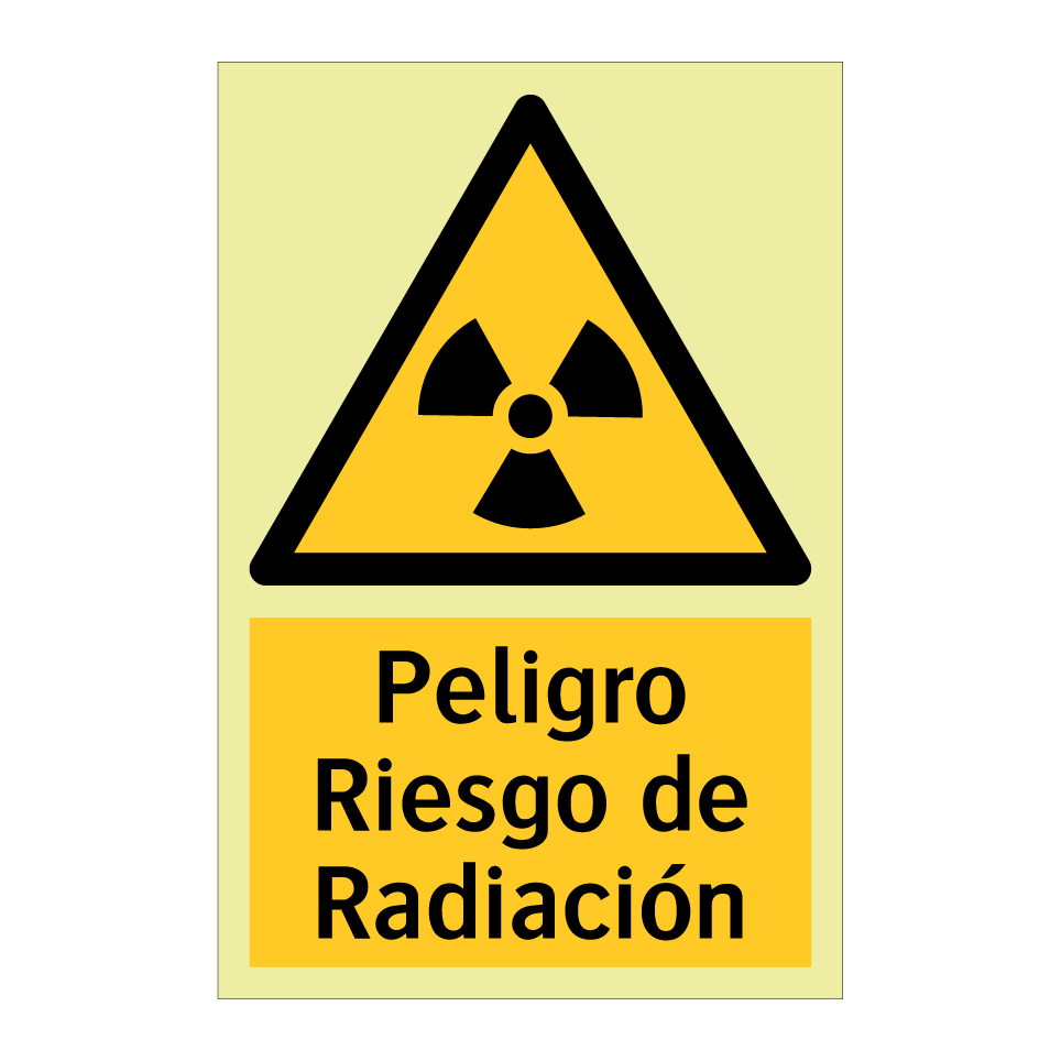 Peligro Riesgo de Radiación