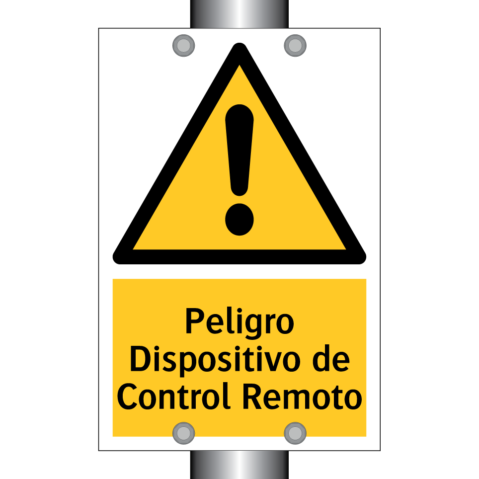 Peligro Dispositivo de Control Remoto