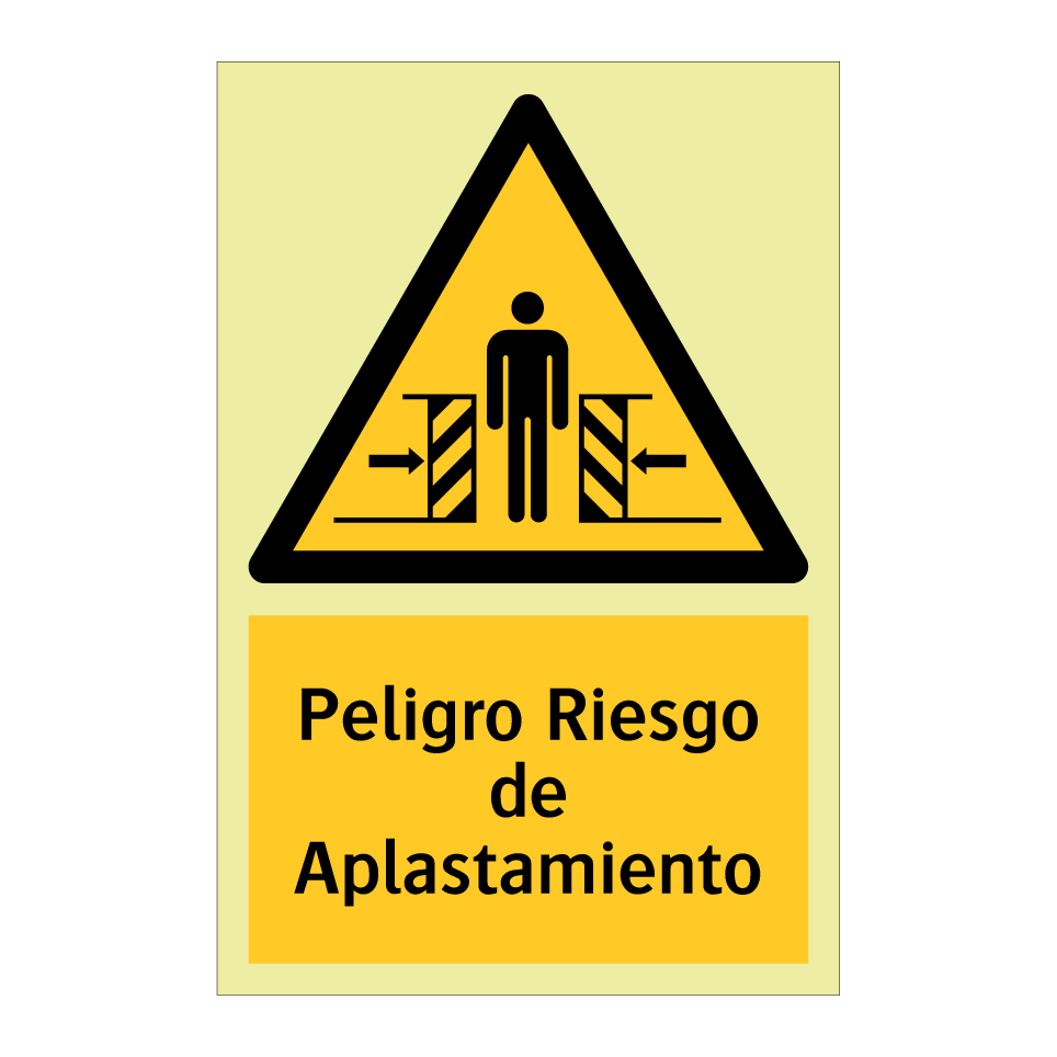 Peligro Riesgo de Aplastamiento
