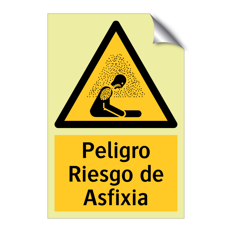 Peligro Riesgo de Asfixia