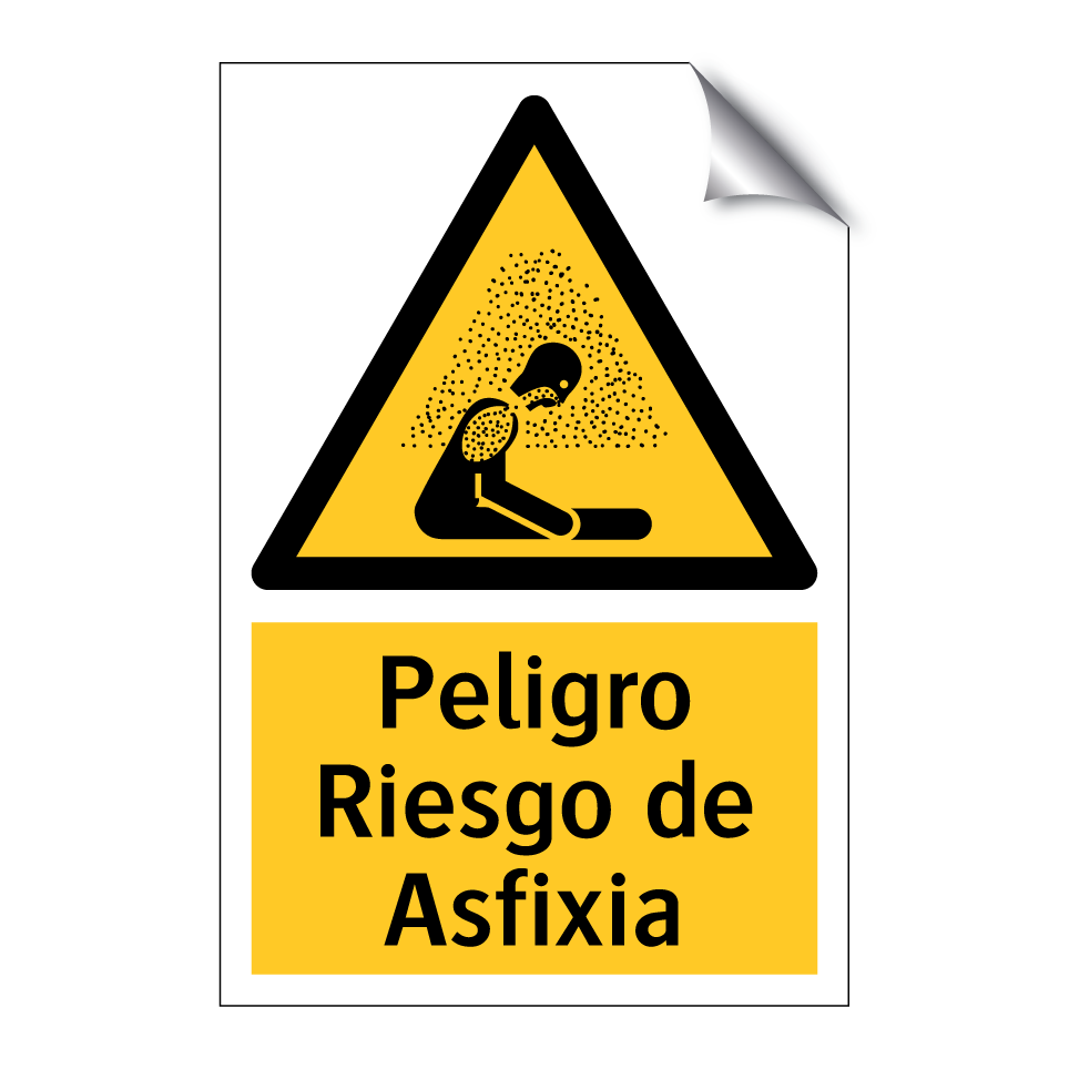 Peligro Riesgo de Asfixia