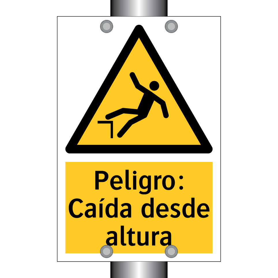 Peligro: Caída desde altura