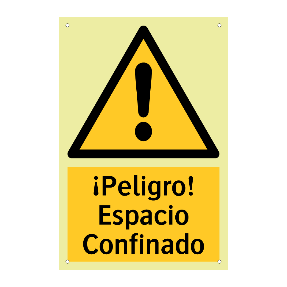 ¡Peligro! Espacio Confinado