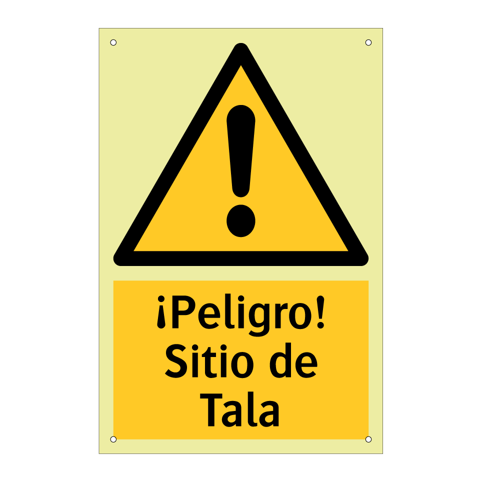 ¡Peligro! Sitio de Tala