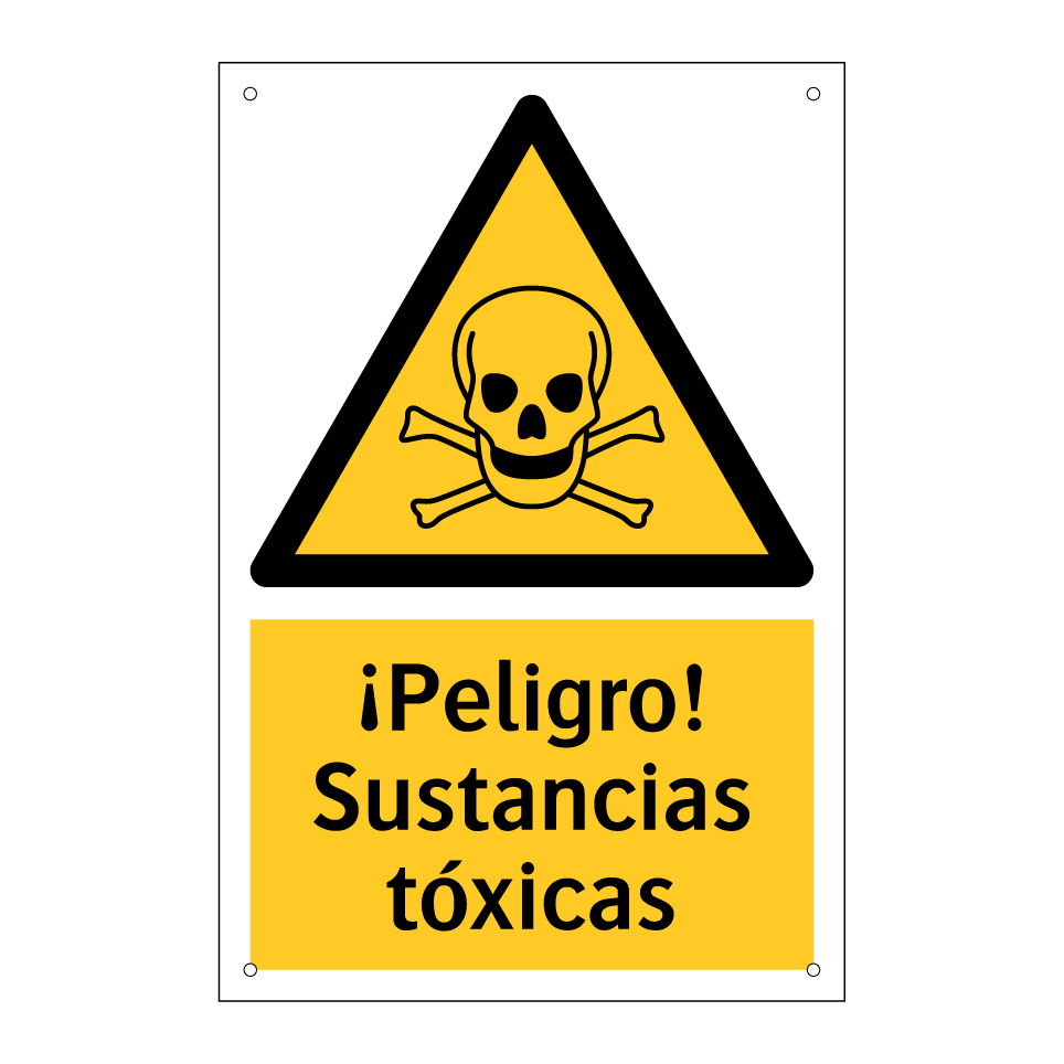 ¡Peligro! Sustancias tóxicas