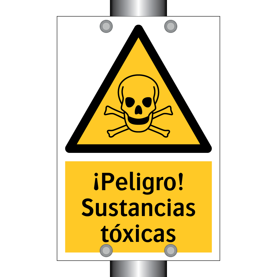 ¡Peligro! Sustancias tóxicas