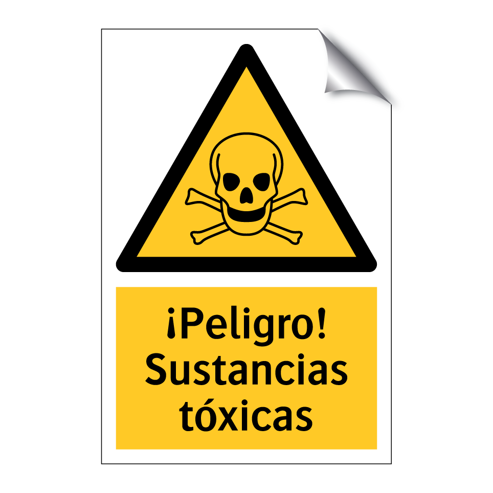 ¡Peligro! Sustancias tóxicas