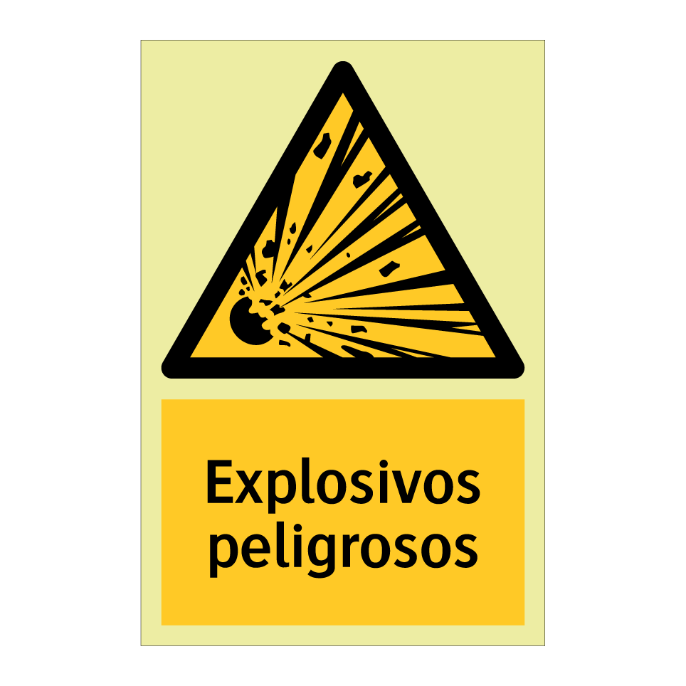 Explosivos peligrosos