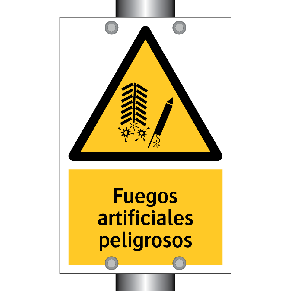 Fuegos artificiales peligrosos